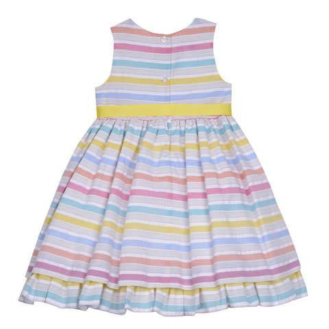 Dress - Paulina Pastel Stripe Dress