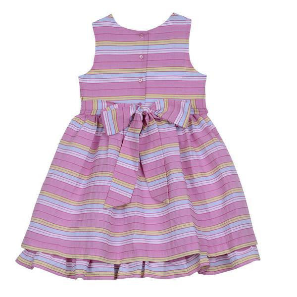 Dress - Paulina Pink Stripe Dress