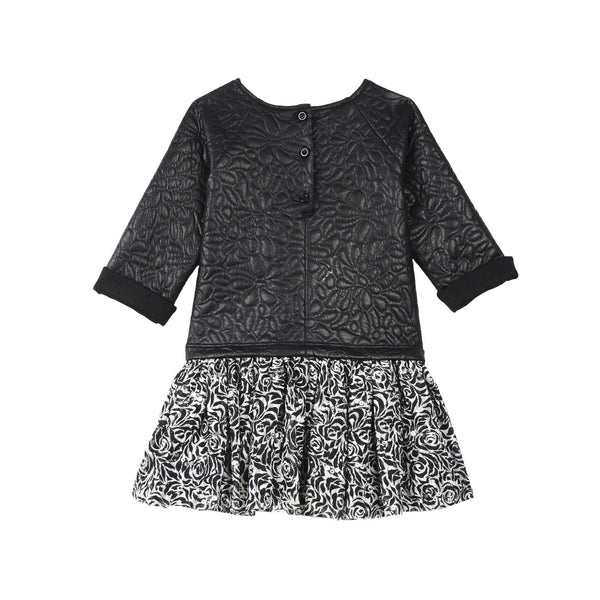 Dress - Pippin Pleather & Lace Dress