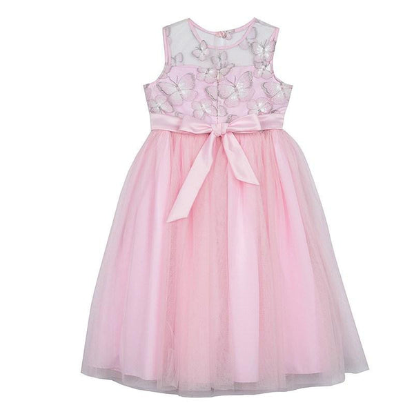 Dress - Rania Tea Length Butterfly Dress