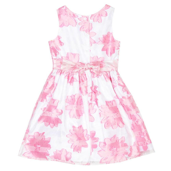 Dress - Rebecca Pink Floral Burnout Dress