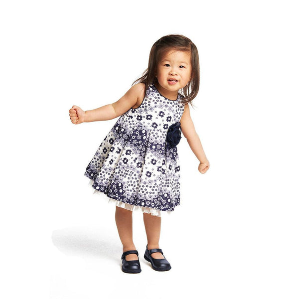 Dress - Roslin Navy Floral Dress