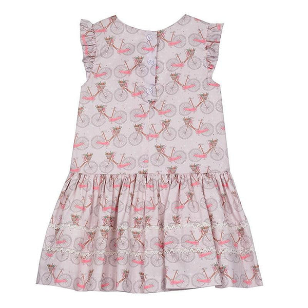 Dress - Sally Bicycle Print Dress