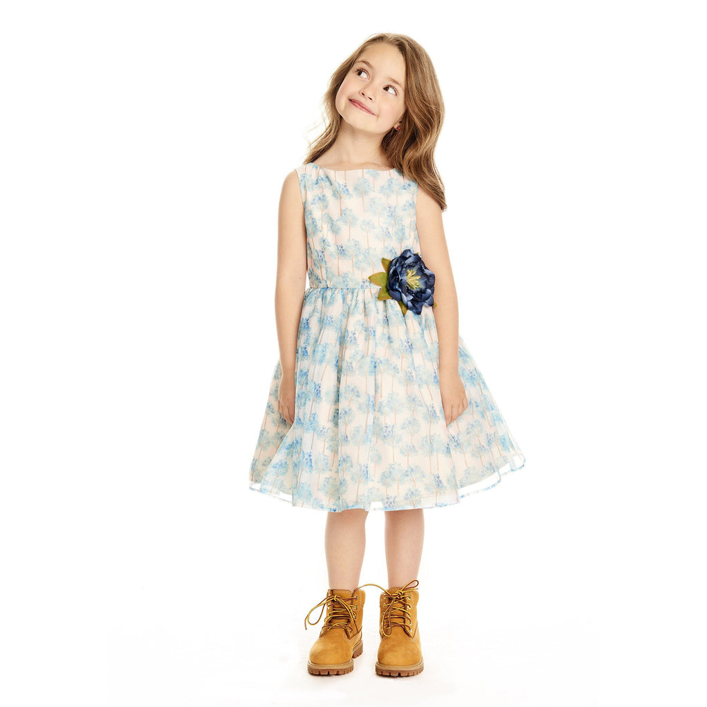 Dress - Sandrine Orchard Print Dress