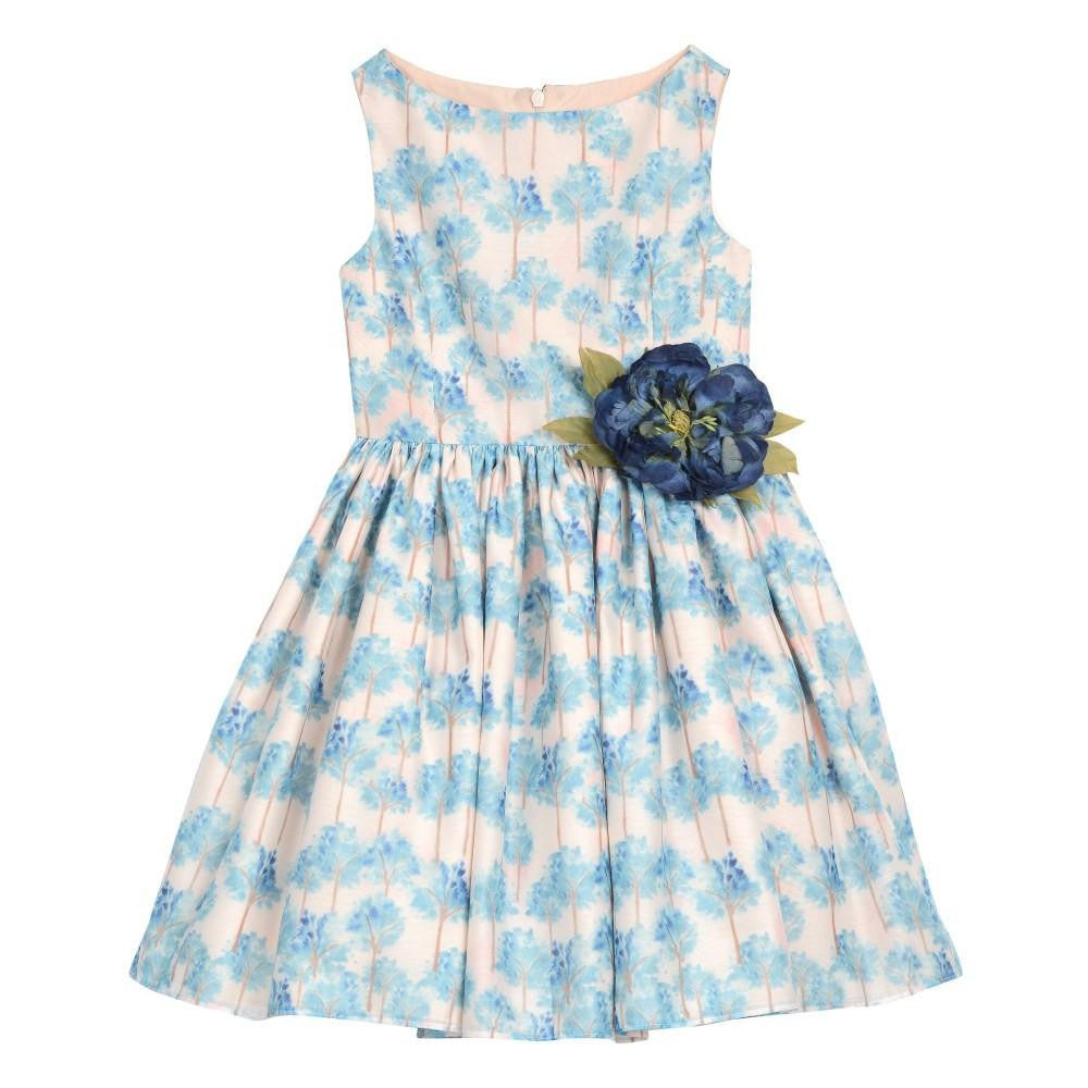 Dress - Sandrine Orchard Print Dress