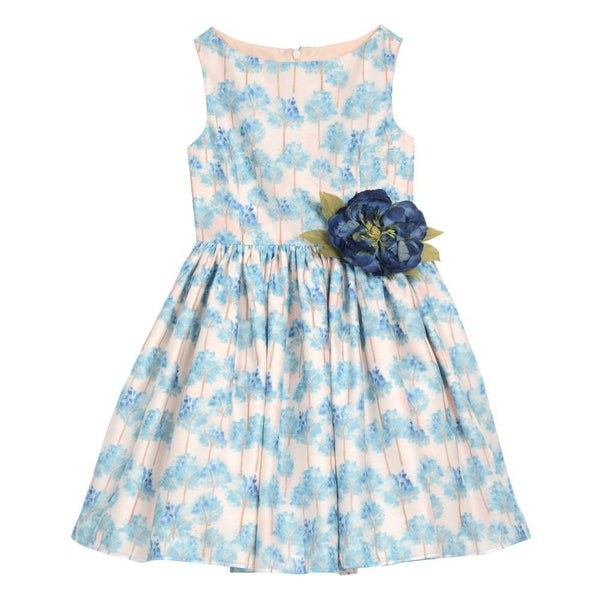 Dress - Sandrine Orchard Print Dress