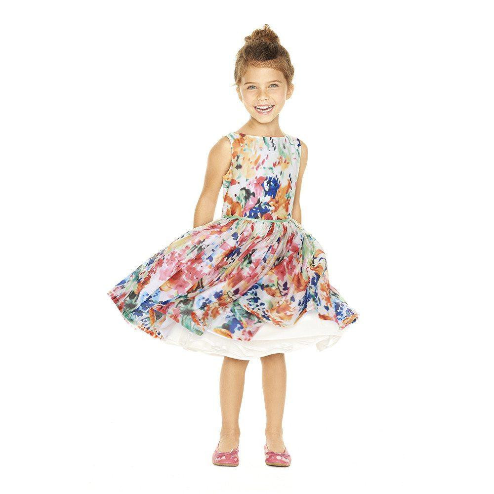 Dress - Sandrine Watercolor Floral Dress