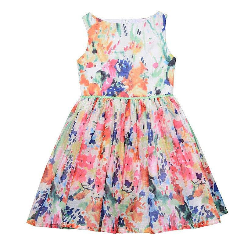 Dress - Sandrine Watercolor Floral Dress