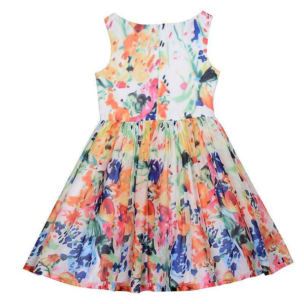 Dress - Sandrine Watercolor Floral Dress