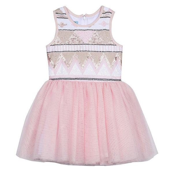 Dress - Seeta Aztec Sequin Dress