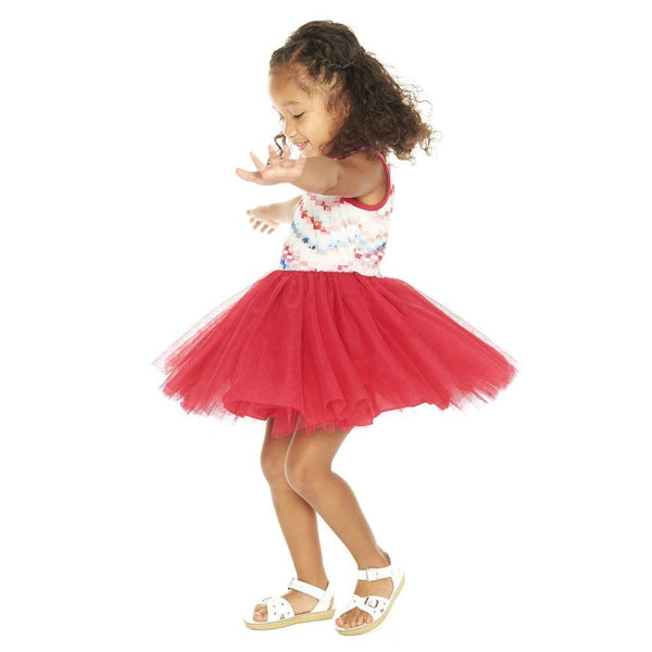 Dress - Seeta Bold Berry Tutu Dress