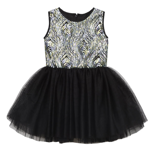 Dress - Seeta Peacock Sequin Dress