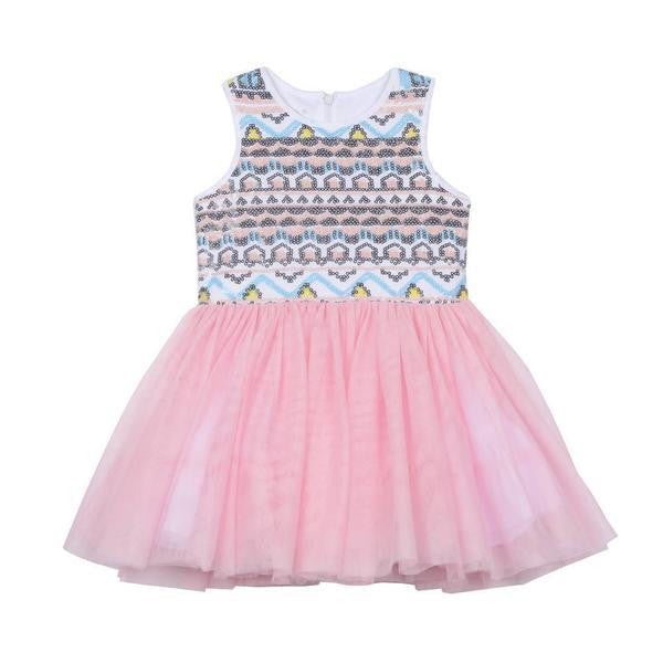 Dress - Seeta Southwestern Sequin Dress