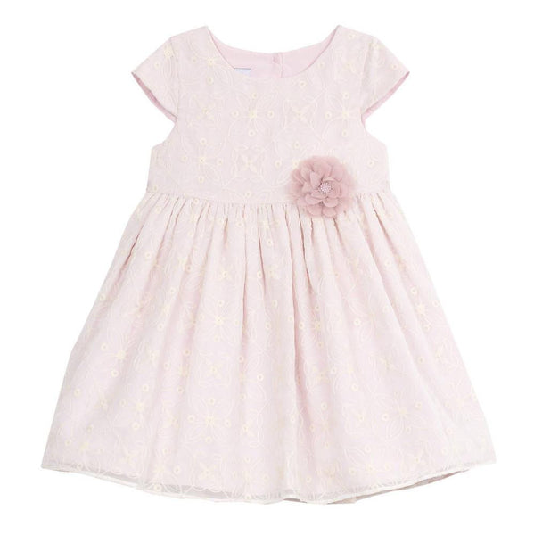 Dress - Soledad Blush Embroidered Dress