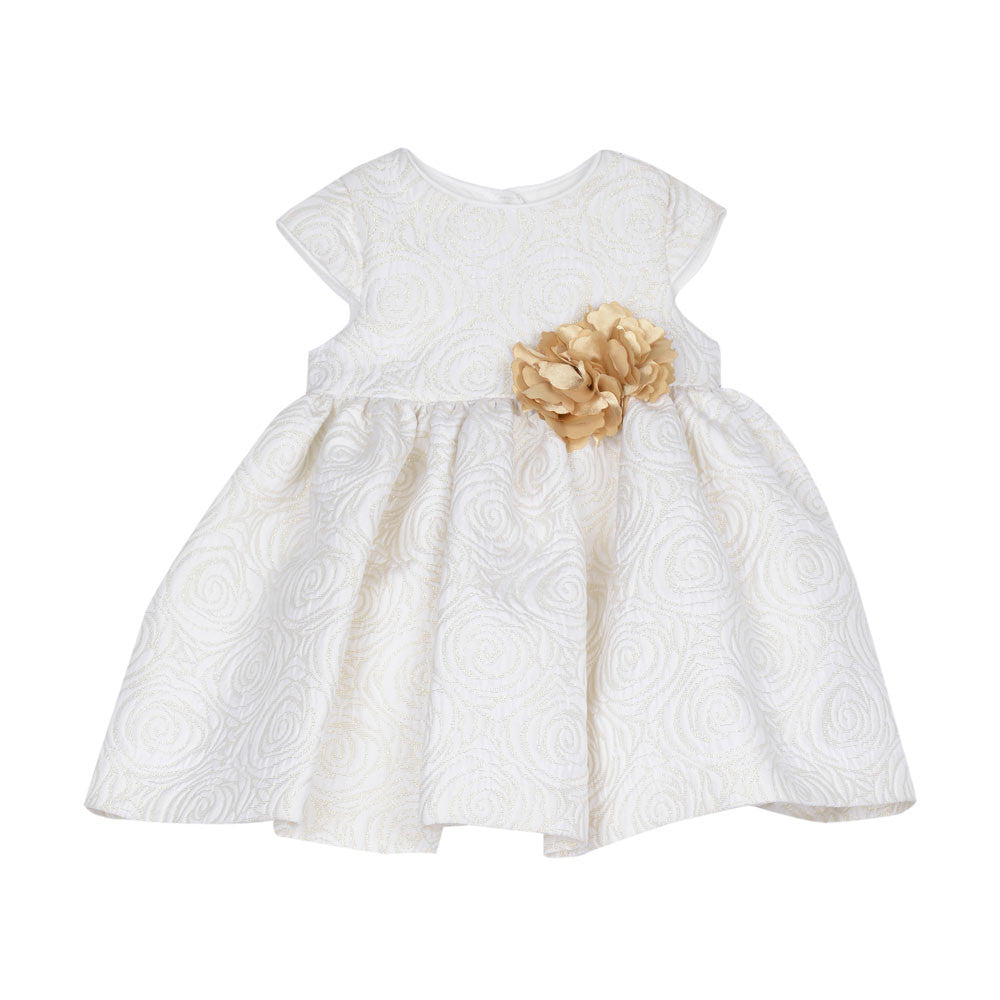 Dress - Soledad Ivory Brocade Dress