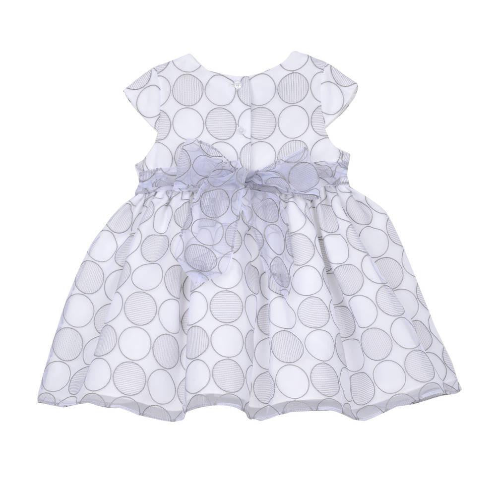 Dress - Soledad Silver Embroidered Dress