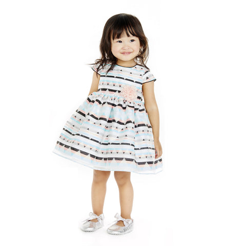 Soledad Southwestern Burnout Dress