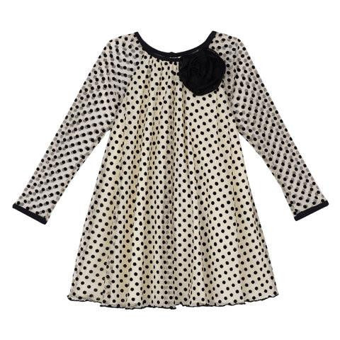 Dress - Starla Gold Swing Dress