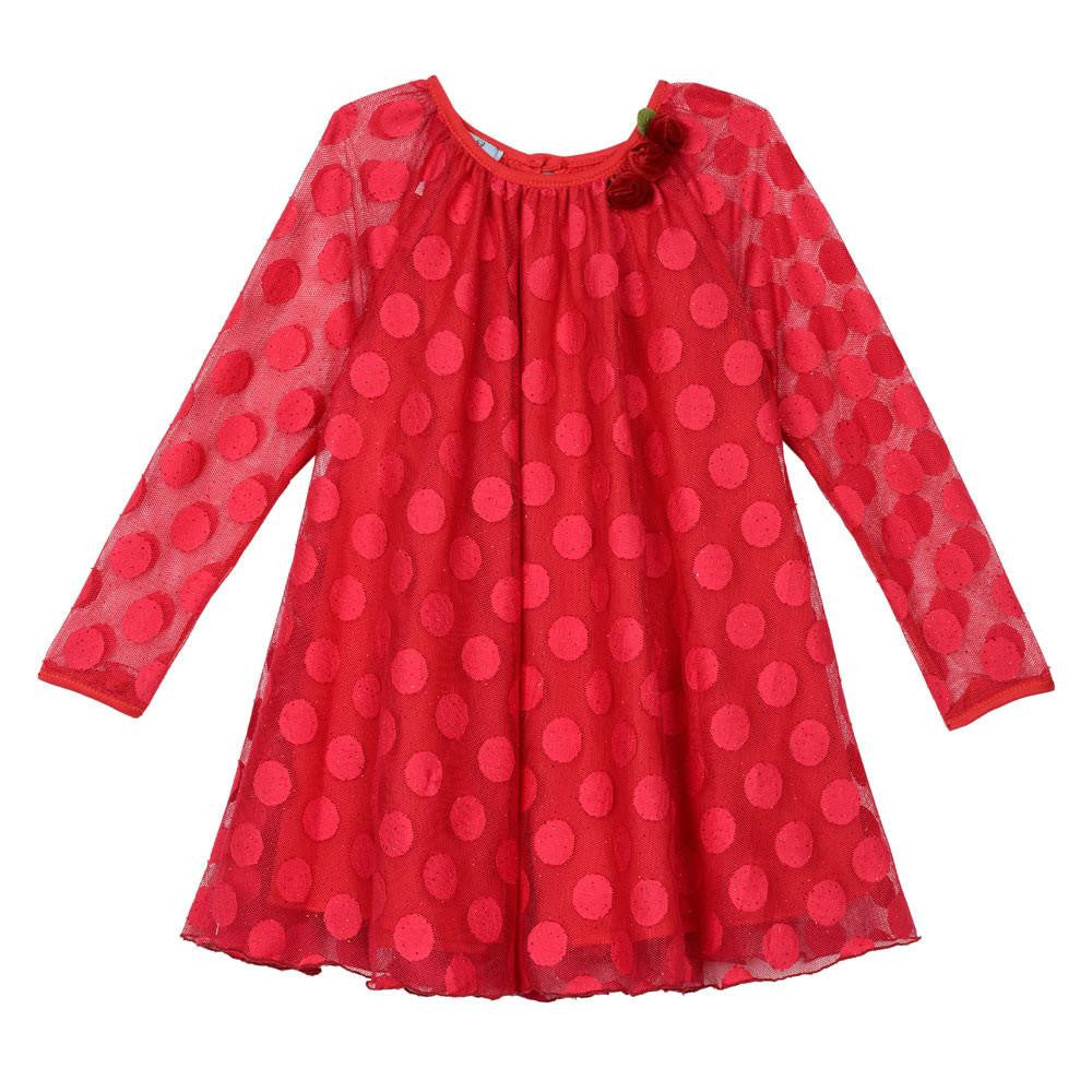 Dress - Starla Red Swing Dress