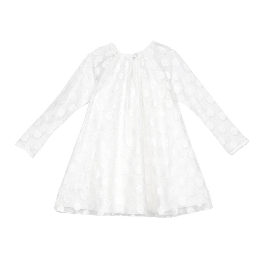 Dress - Starla White Swing Dress