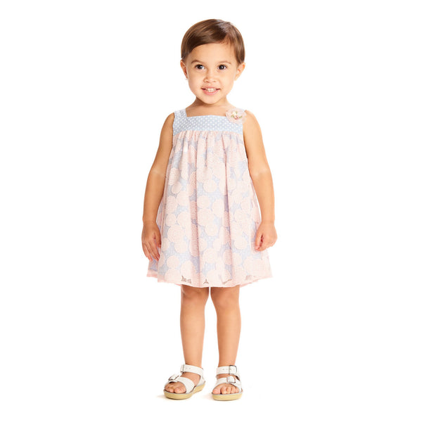 Dress - Sunita Pink & Blue Float Dress