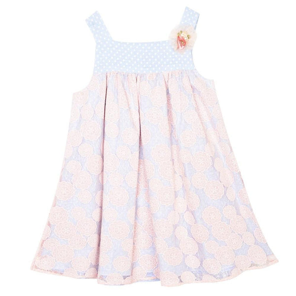 Dress - Sunita Pink & Blue Float Dress