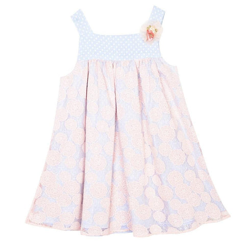 Sunita Pink & Blue Float Dress