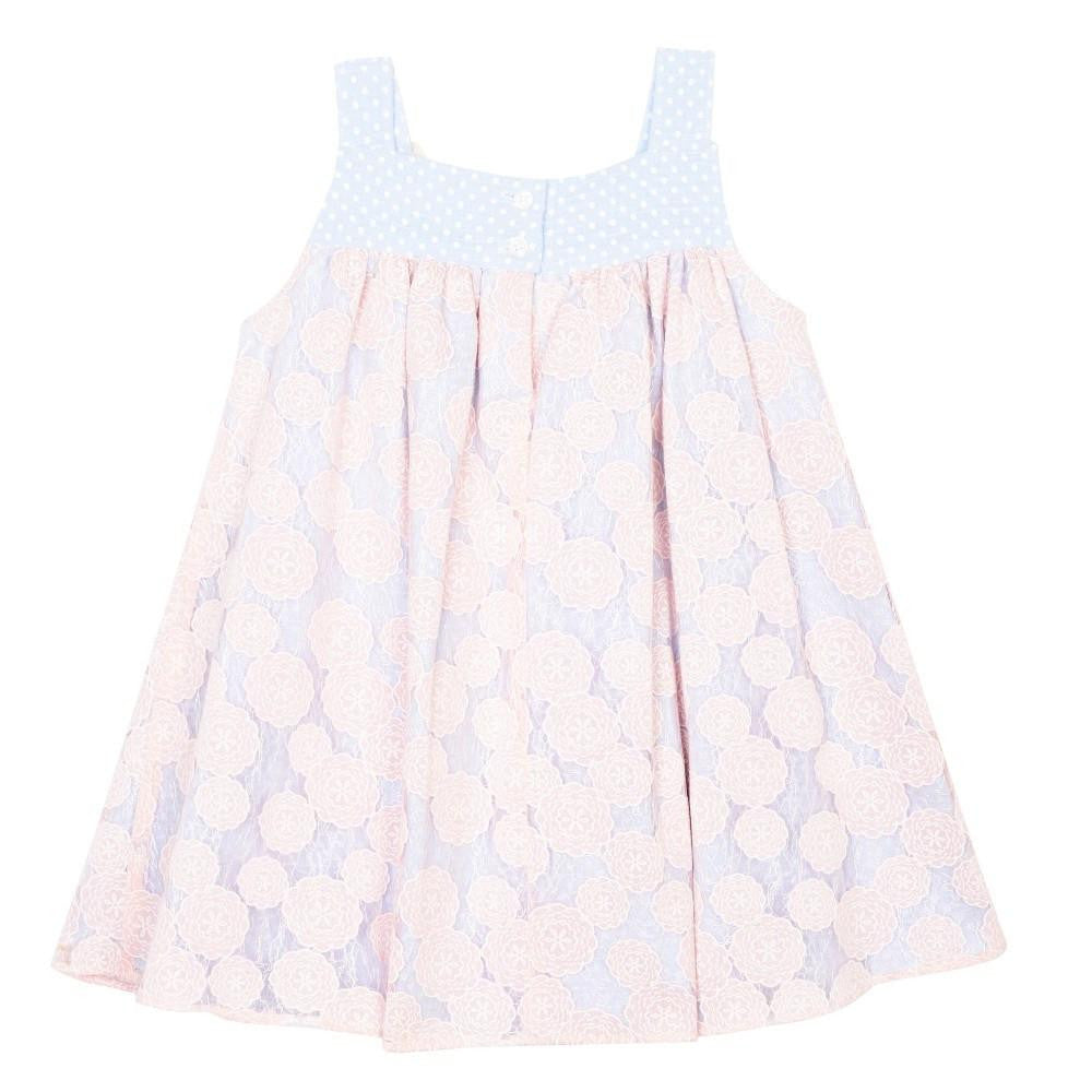 Dress - Sunita Pink & Blue Float Dress