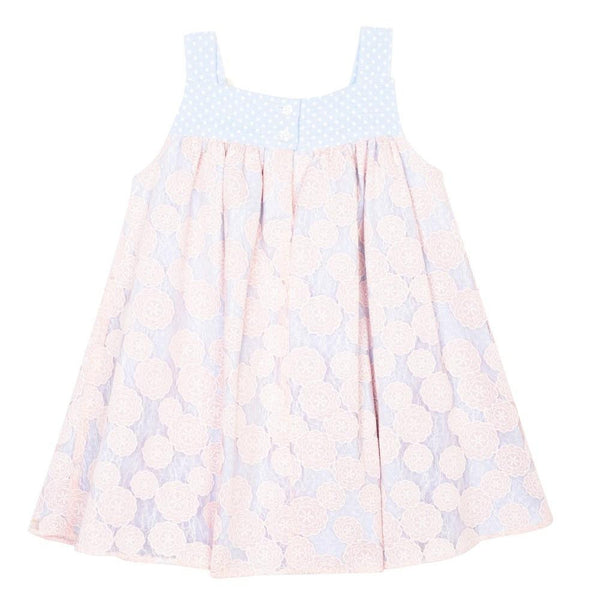 Dress - Sunita Pink & Blue Float Dress