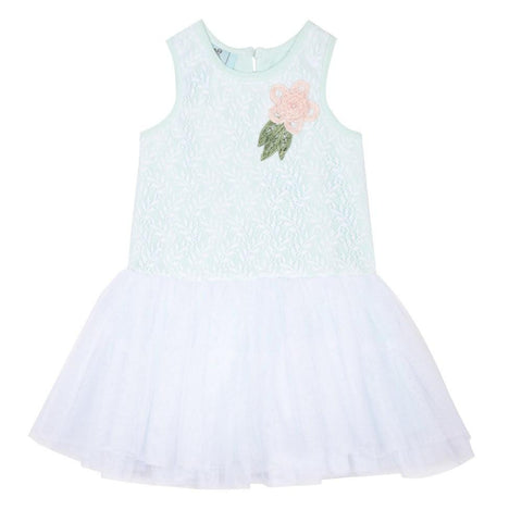 Tamara Mint Lace Tutu Dress
