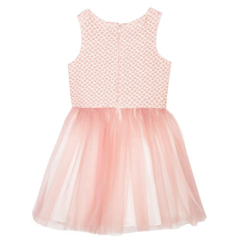 Tanya Coral Brocade Tutu Dress