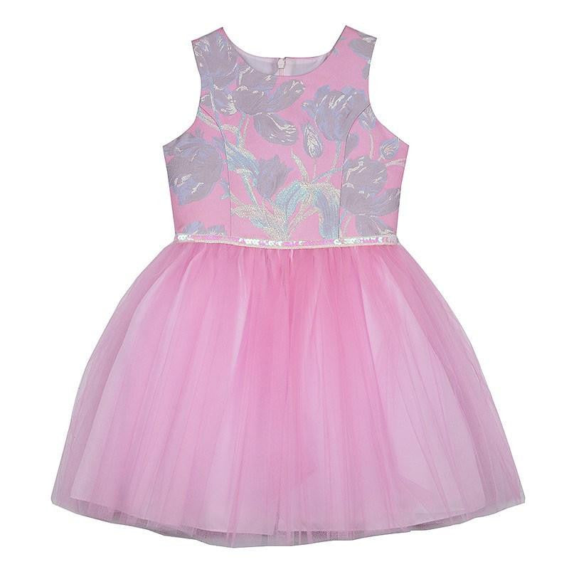 Dress - Tanya Pink Tulip Dress