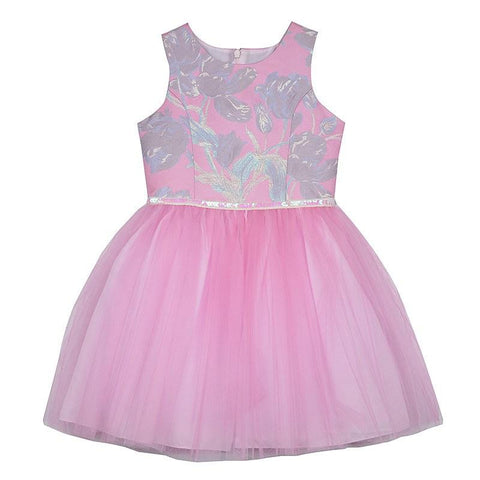 Tanya Pink Tulip Dress