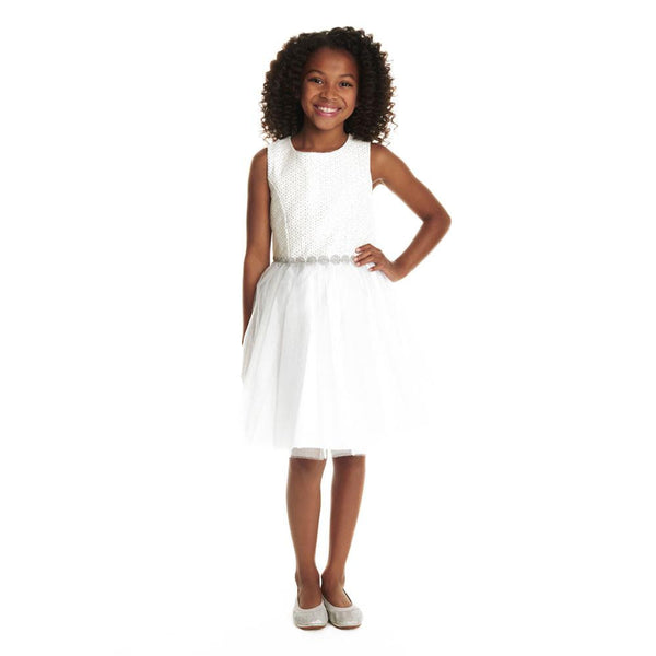 Dress - Tanya Winter White Dress