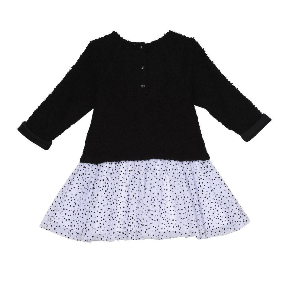 Dress - Terrie Black Sweater Dress