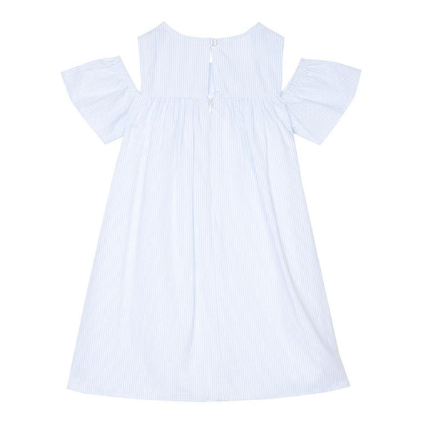 Dress - Zaily Blue Seersucker Dress