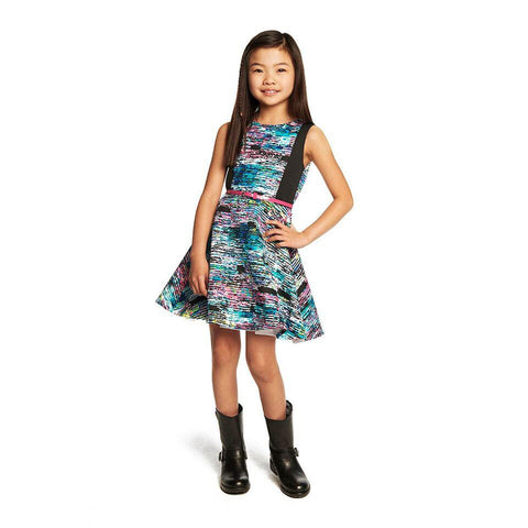 Zoe Spacedye Print Dress