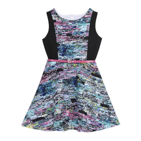 Zoe Spacedye Print Dress