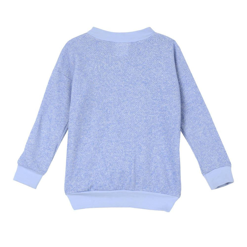 Outfit - Aya Blue Sweatshirt Legging Set