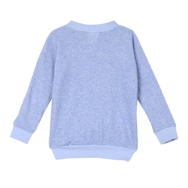 Outfit - Aya Blue Sweatshirt Legging Set