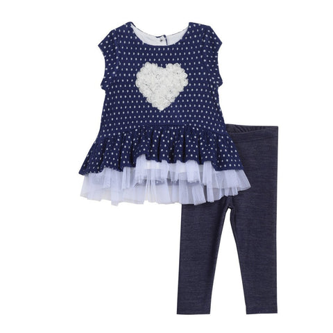 Caeli Navy Dot Set