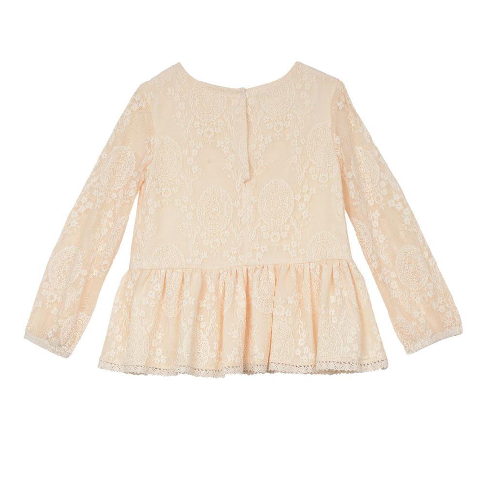 Outfit - Deanie Ivory Lace Legging Set