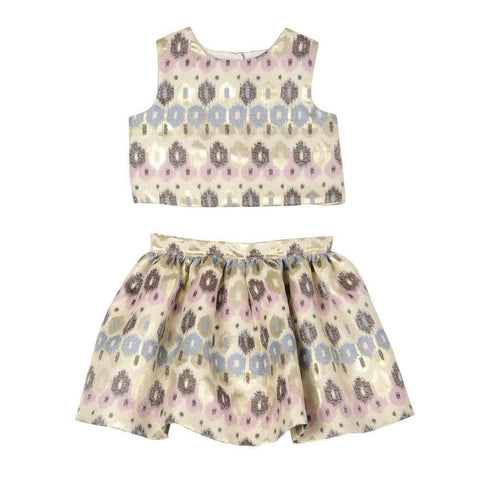 Ella Jacquard Skirt Set