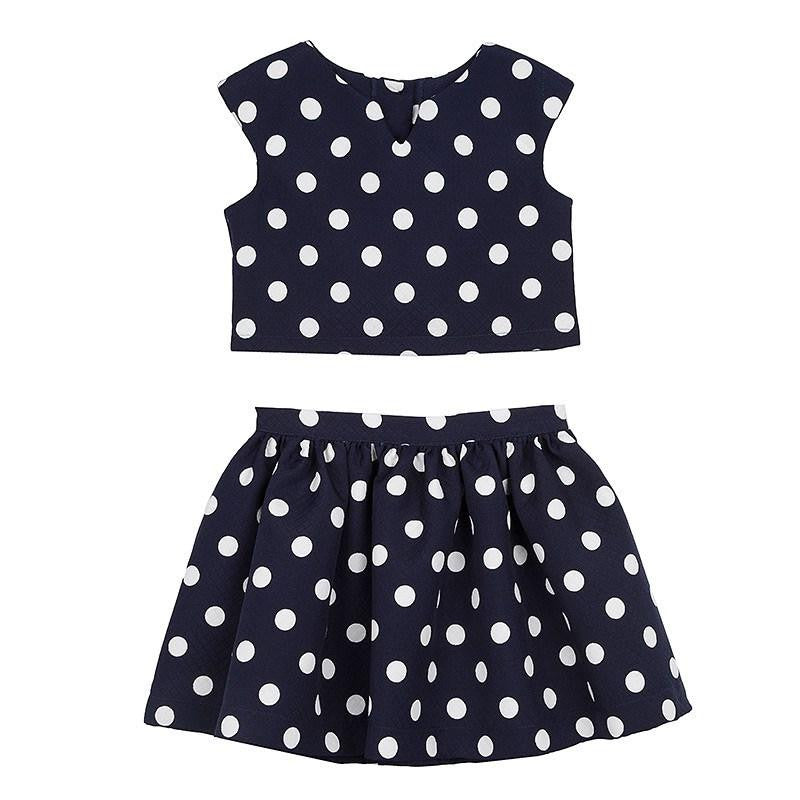 Outfit - Harley Polkadot Skirt Set