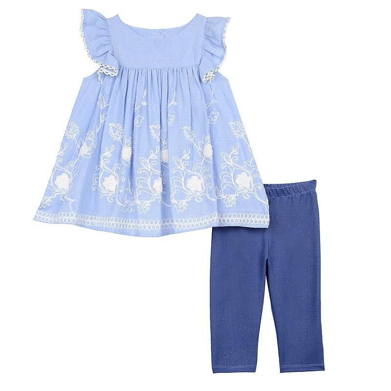 Outfit - Joanna Chambray Legging Set