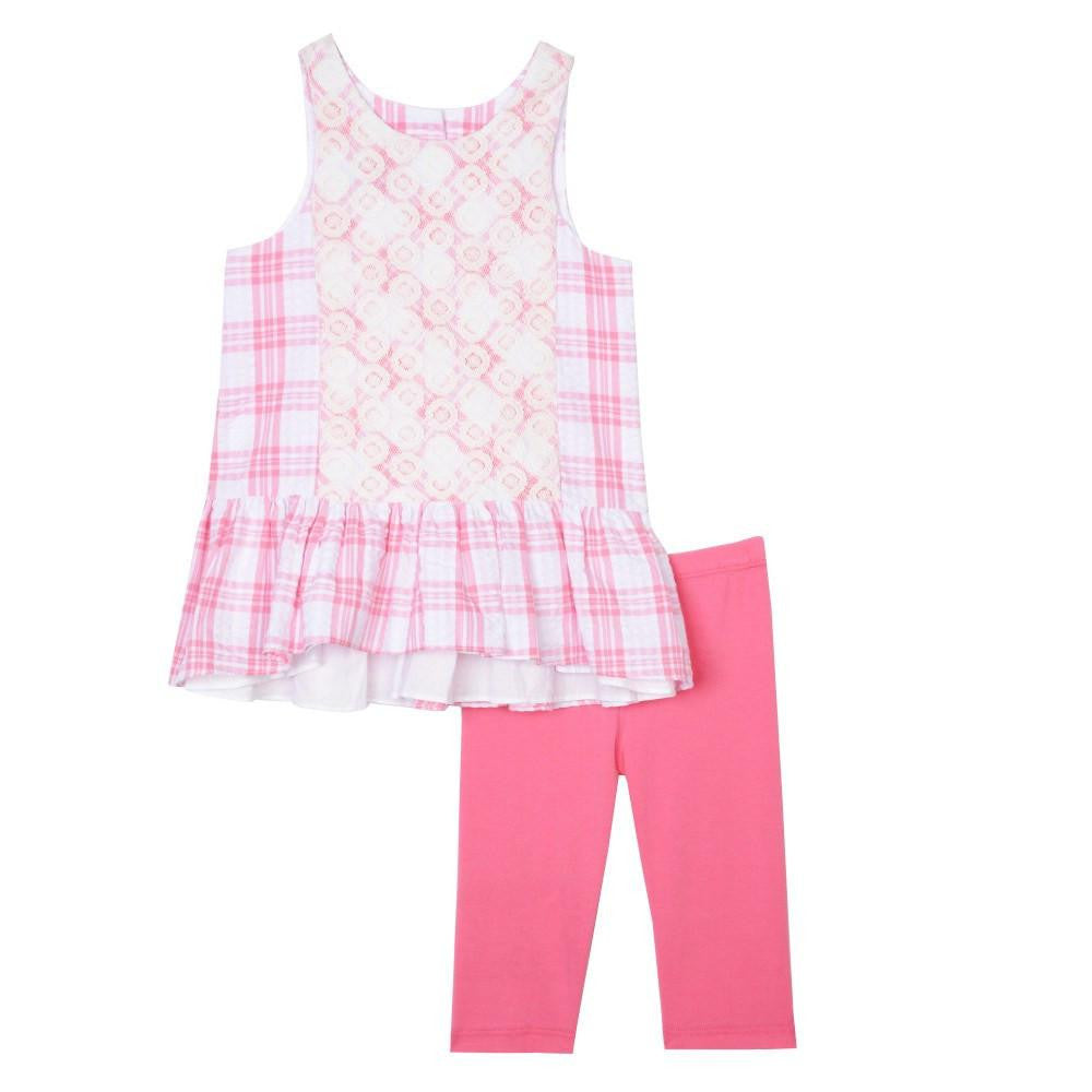 Outfit - Joanna Pink Checks Set
