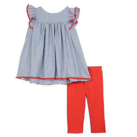 Joanna Pom Pom Legging Set