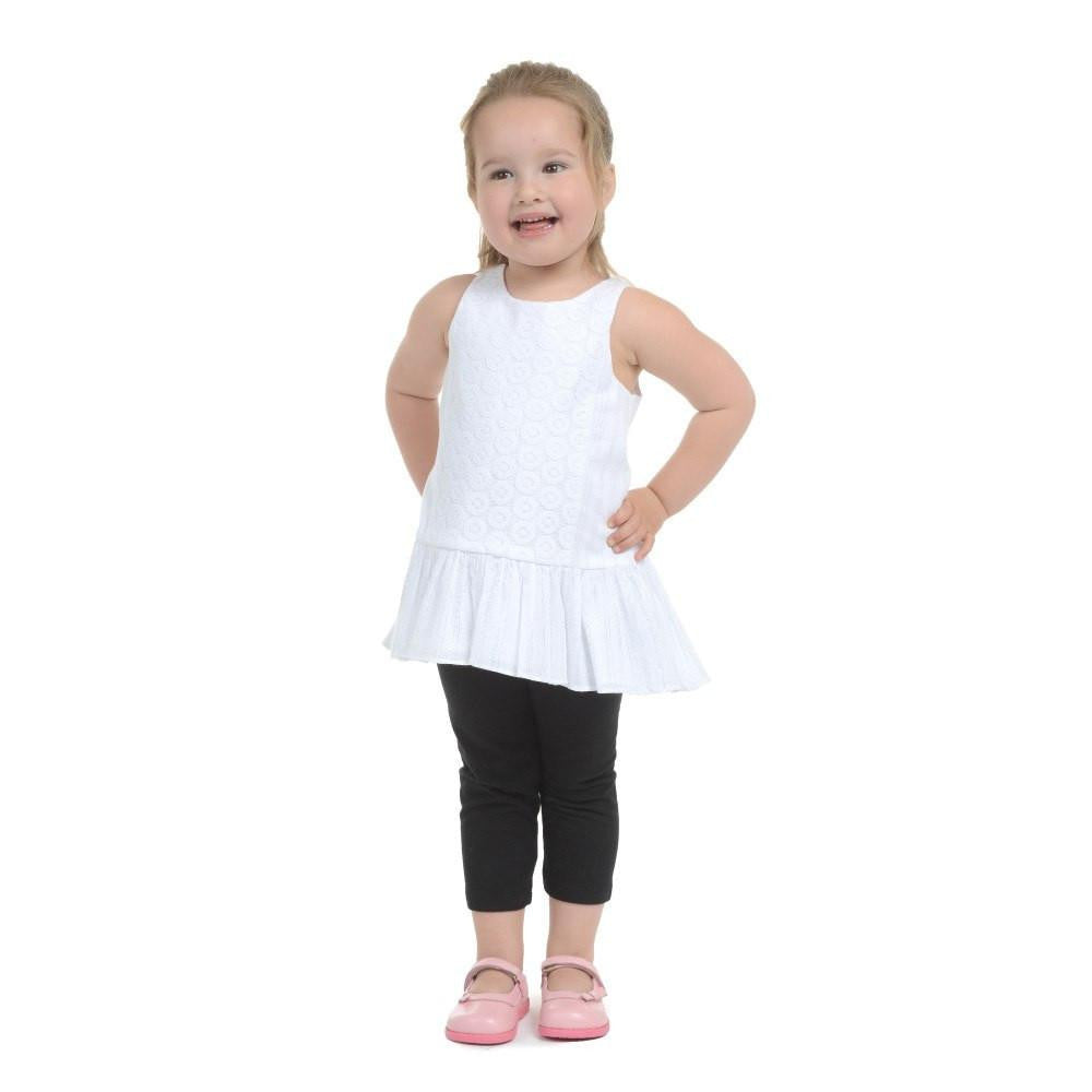 Outfit - Joanna Silver Stripes Legging Set