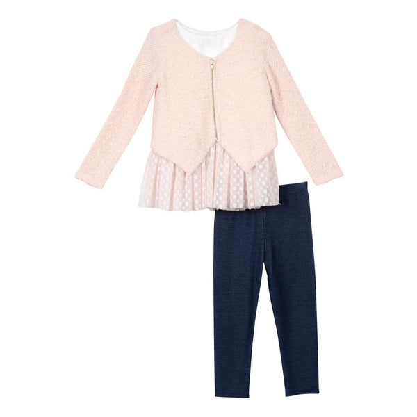 Outfit - Kailee Blush Legging Set