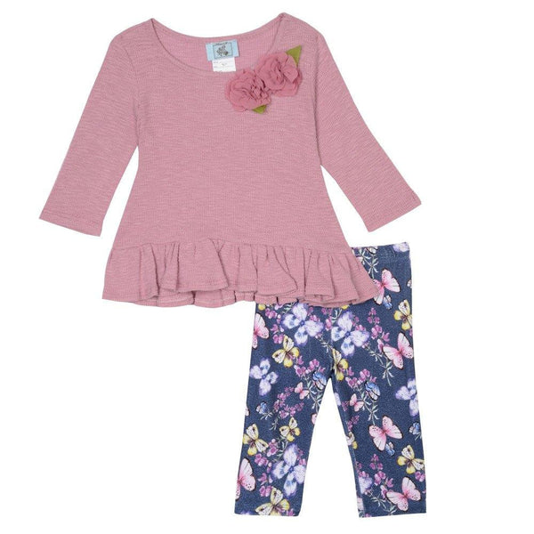 Outfit - Lily Butterfly Legging Set